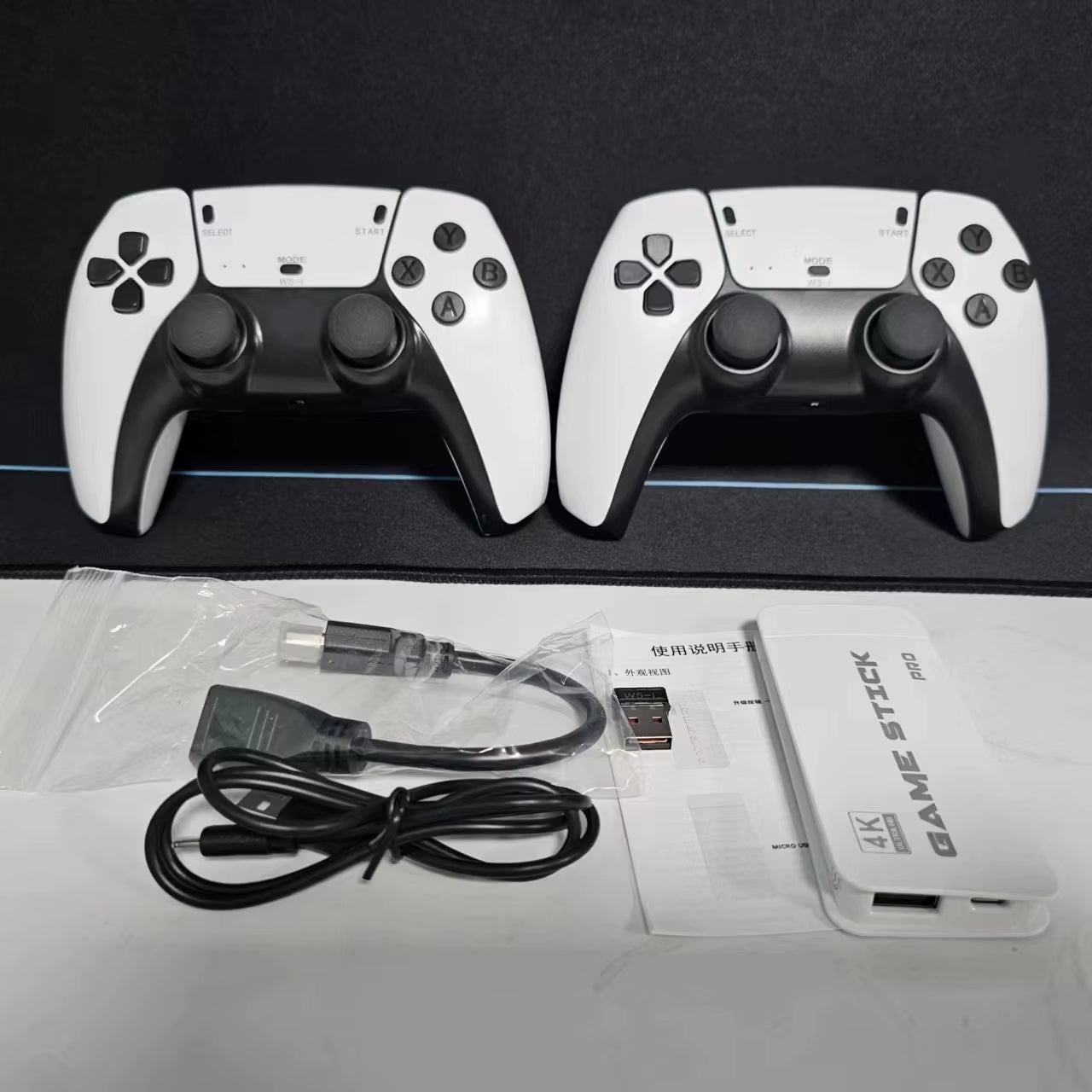 Video Game Sticks M15 Pro Console 2.4G Dual Wireless Controller Game Stick 4K 20000 Games Retro Game for Ropshiopping Xmas Gift