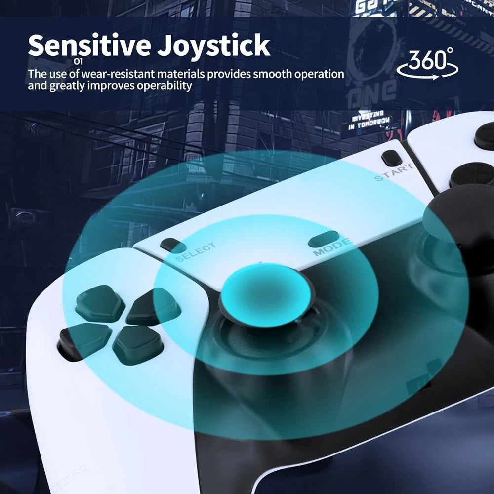 Video Game Sticks M15 Pro Console 2.4G Dual Wireless Controller Game Stick 4K 20000 Games Retro Game for Ropshiopping Xmas Gift