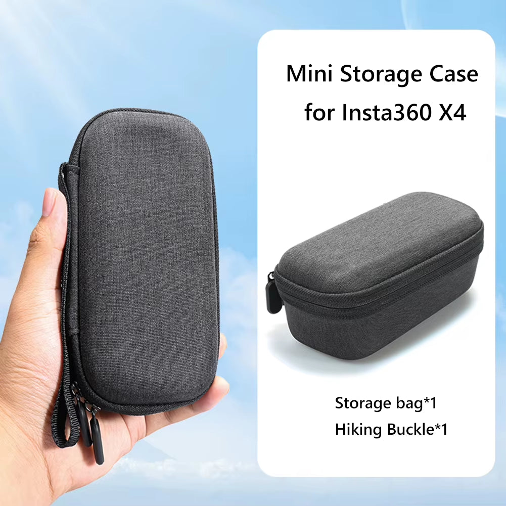 For  X4 Accessories Portable Carrying Case Including Lanyard Small Size Hard Shell Bag Anti-Scratch Portable Storage Bag